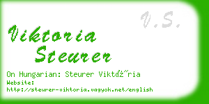 viktoria steurer business card